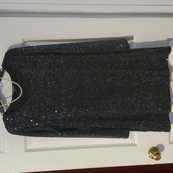 Express Yourself Sequence Cocktail Party Dress, Size M - Picture 6 of 17